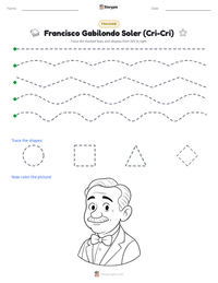 Francisco Gabilondo Soler (Cri-Cri) printable worksheet preview