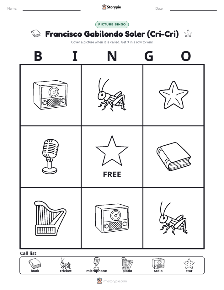 Picture Bingo