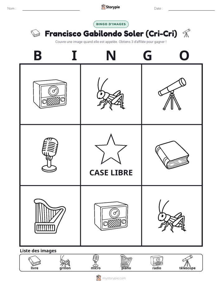 Bingo d'Images