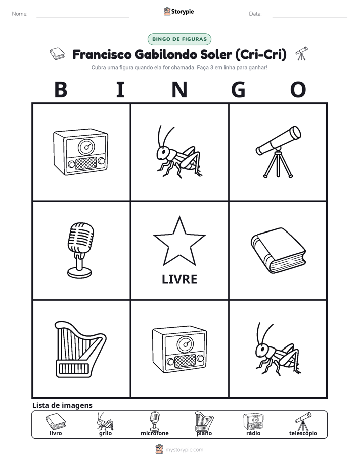 Bingo de Imagens