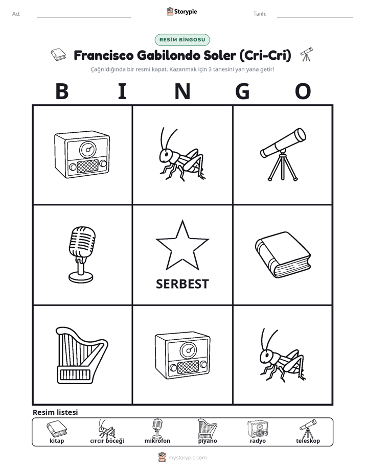Resim Bingo