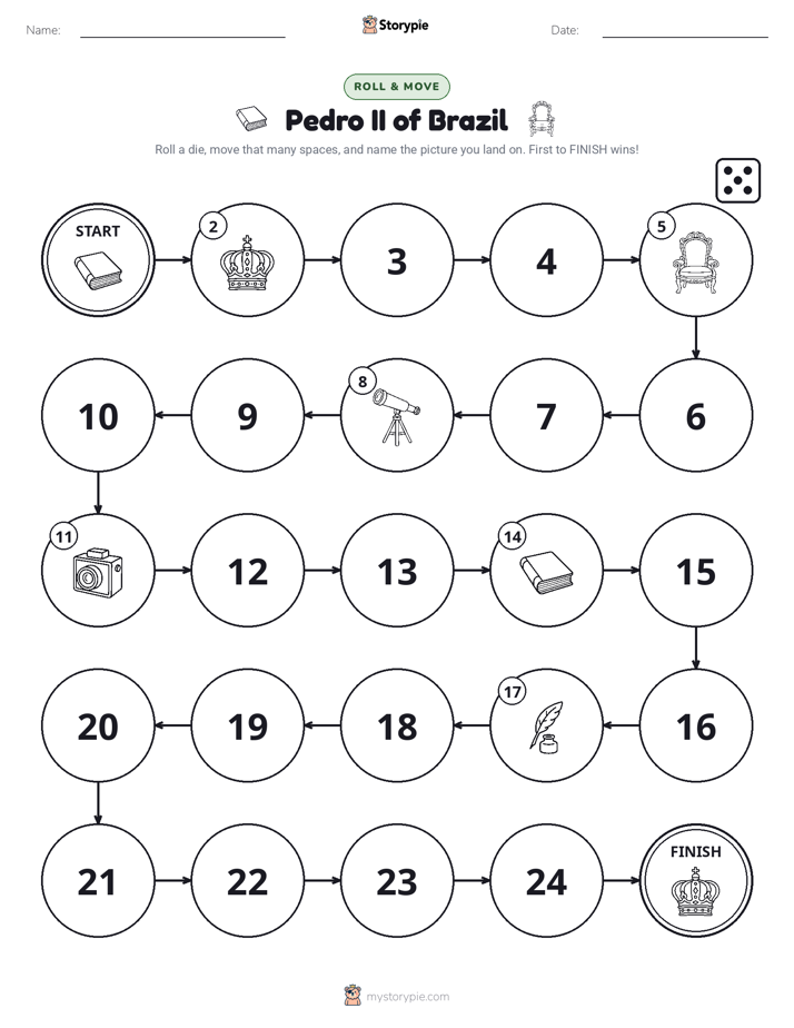 Roll & Move Game