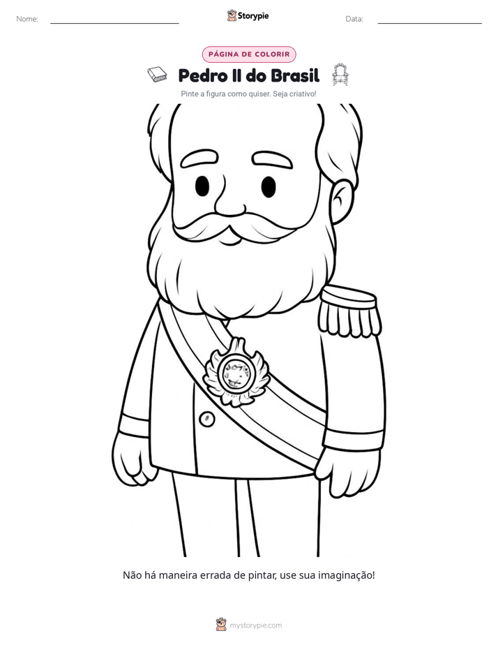 Página para colorir