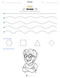 Ziraldo printable worksheet preview
