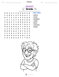 Ziraldo printable worksheet preview