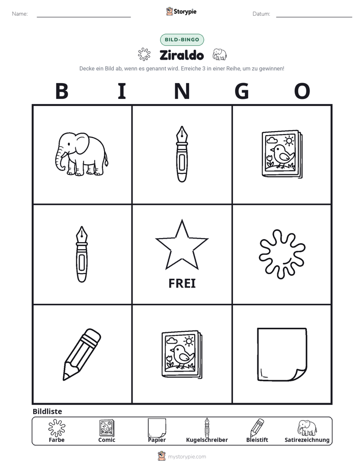 Bild-Bingo