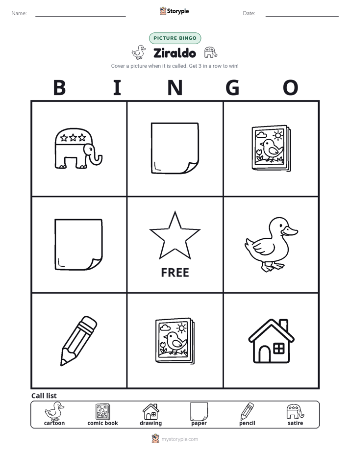 Picture Bingo