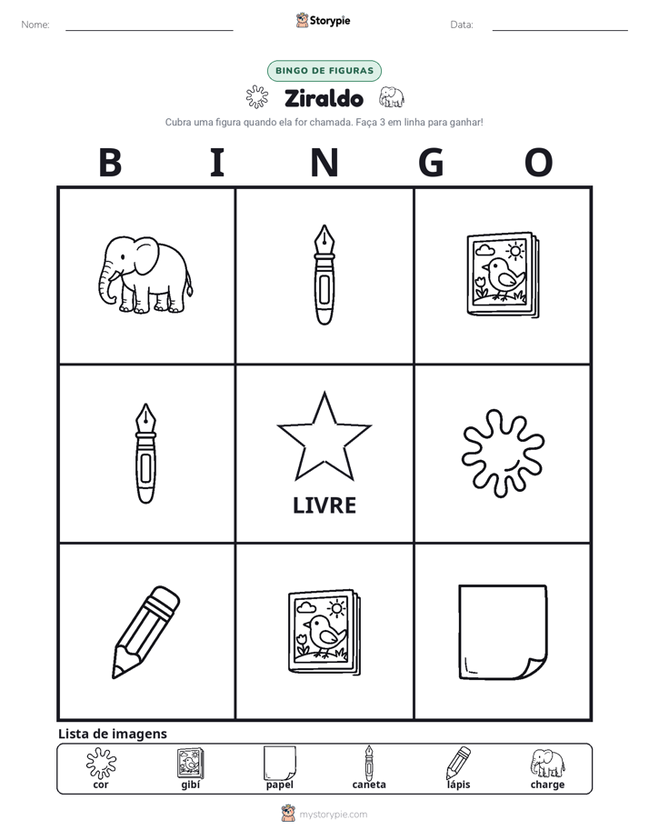 Bingo de Imagens