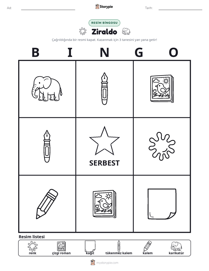 Resim Bingo