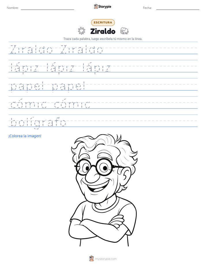 Práctica de Escritura