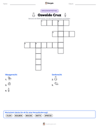 Oswaldo Cruz druckbare Arbeitsblatt Vorschau