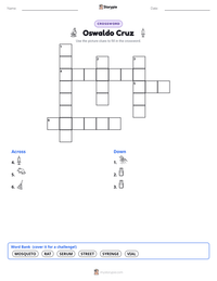 Oswaldo Cruz printable worksheet preview