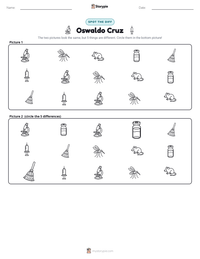 Oswaldo Cruz printable worksheet preview