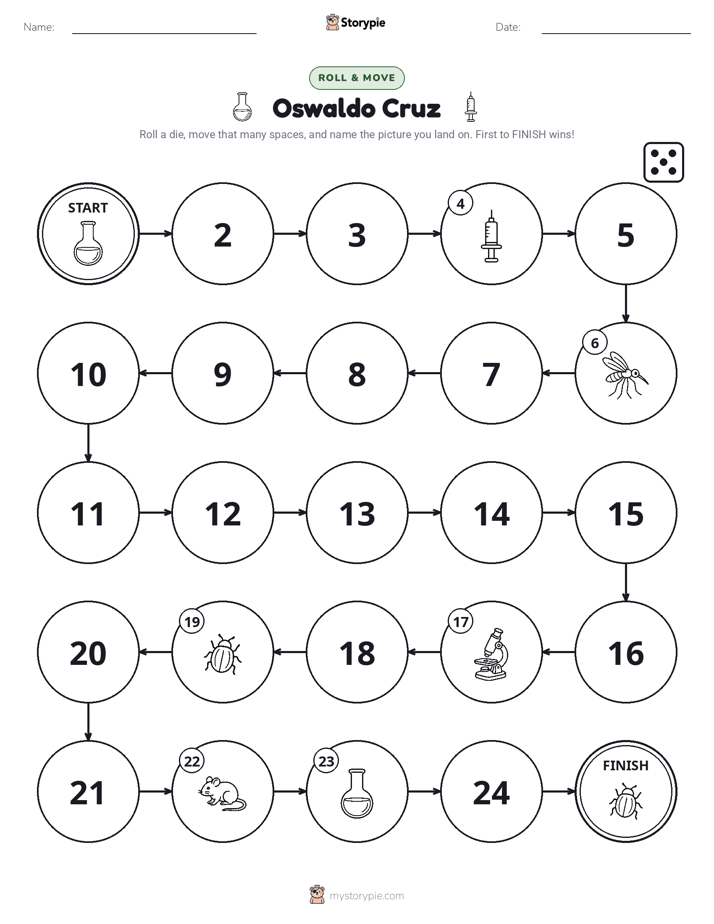 Roll & Move Game