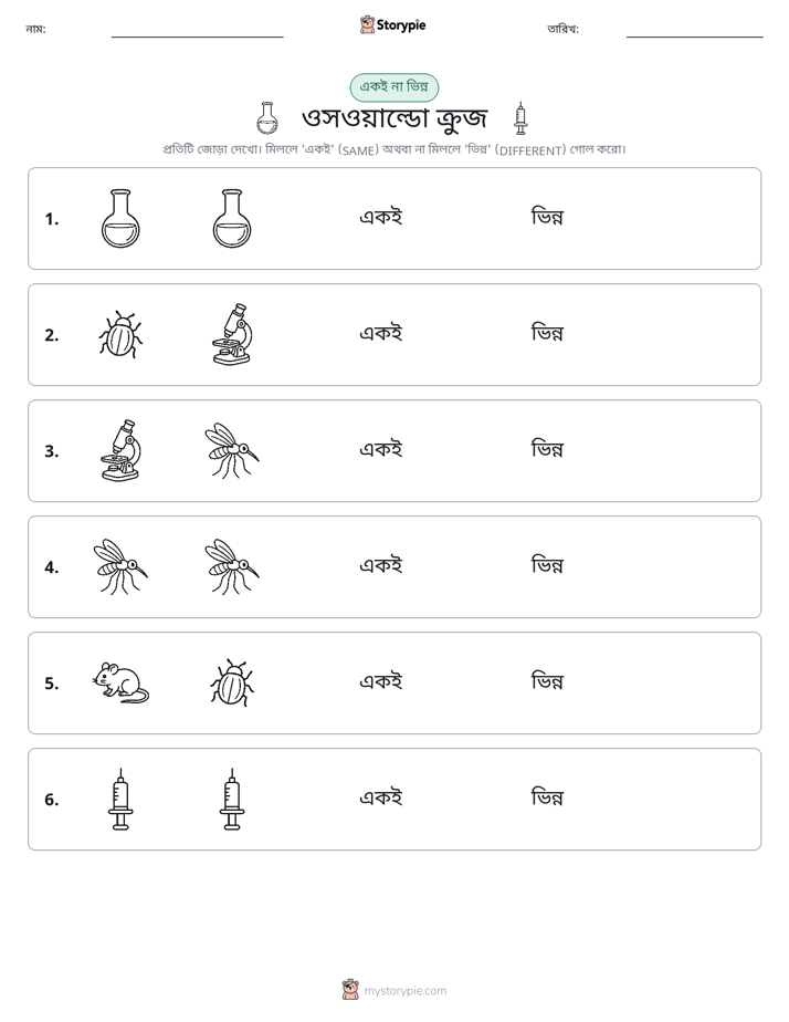 একই বা ভিন্ন