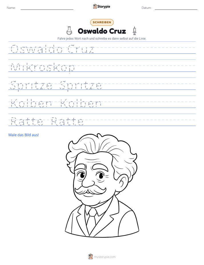 Schreibübung