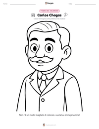 Anteprima della scheda stampabile di Carlos Chagas