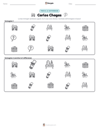 Anteprima della scheda stampabile di Carlos Chagas