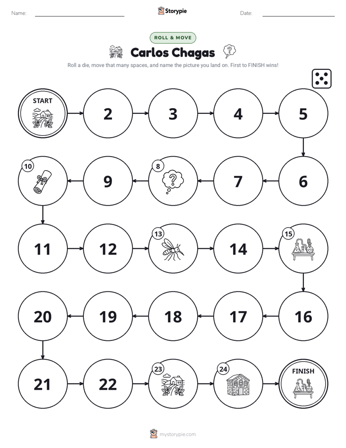 Roll & Move Game