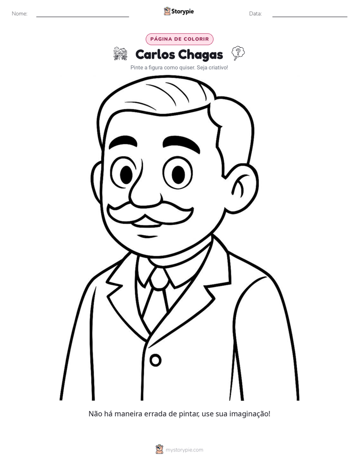 Página para colorir