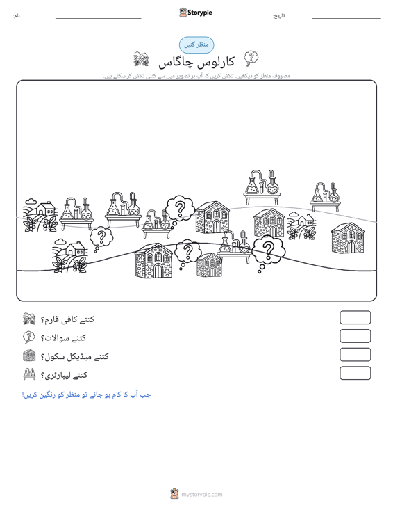 گنتی کا منظر