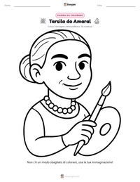Anteprima della scheda stampabile di Tarsila do Amaral