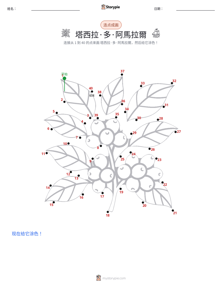 连点成线