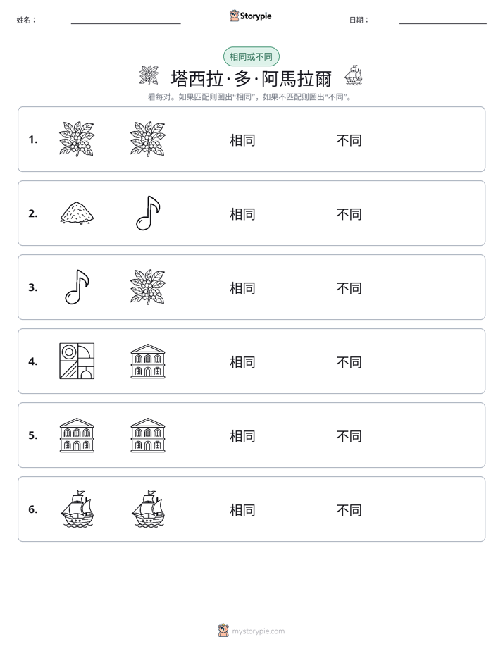 相同或不同