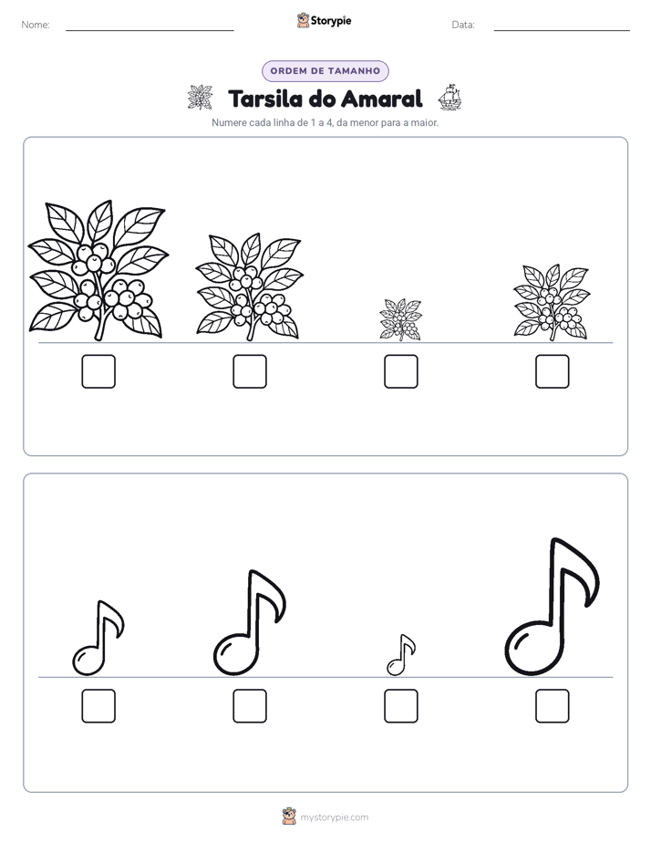 Ordem de Tamanho