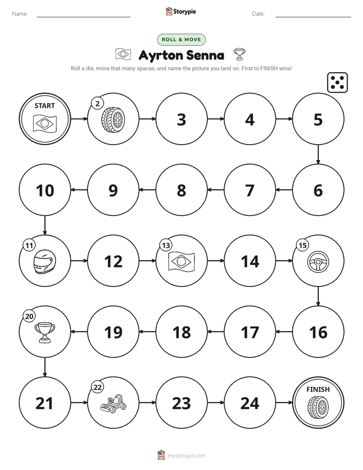 Roll & Move Game