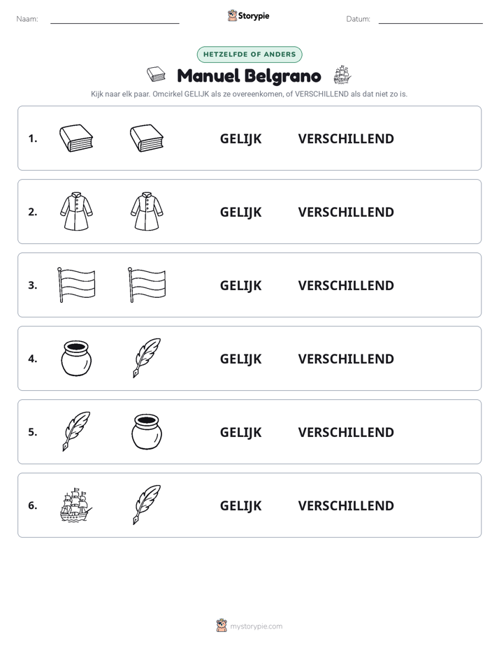 Zelfde of Verschillend