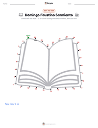 Domingo Faustino Sarmiento printable worksheet preview