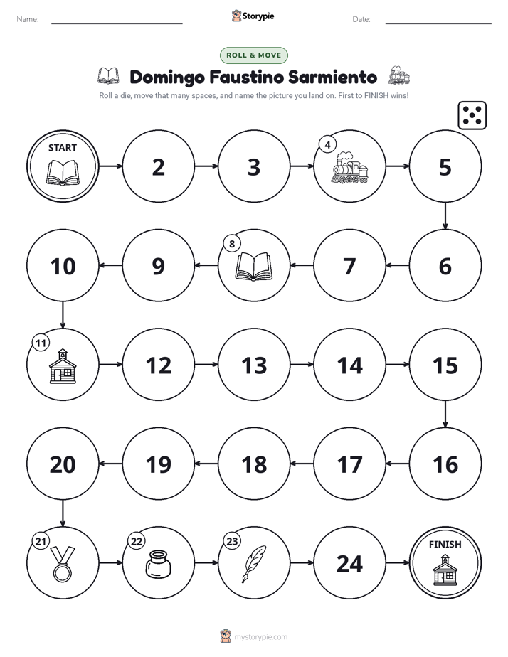 Roll & Move Game