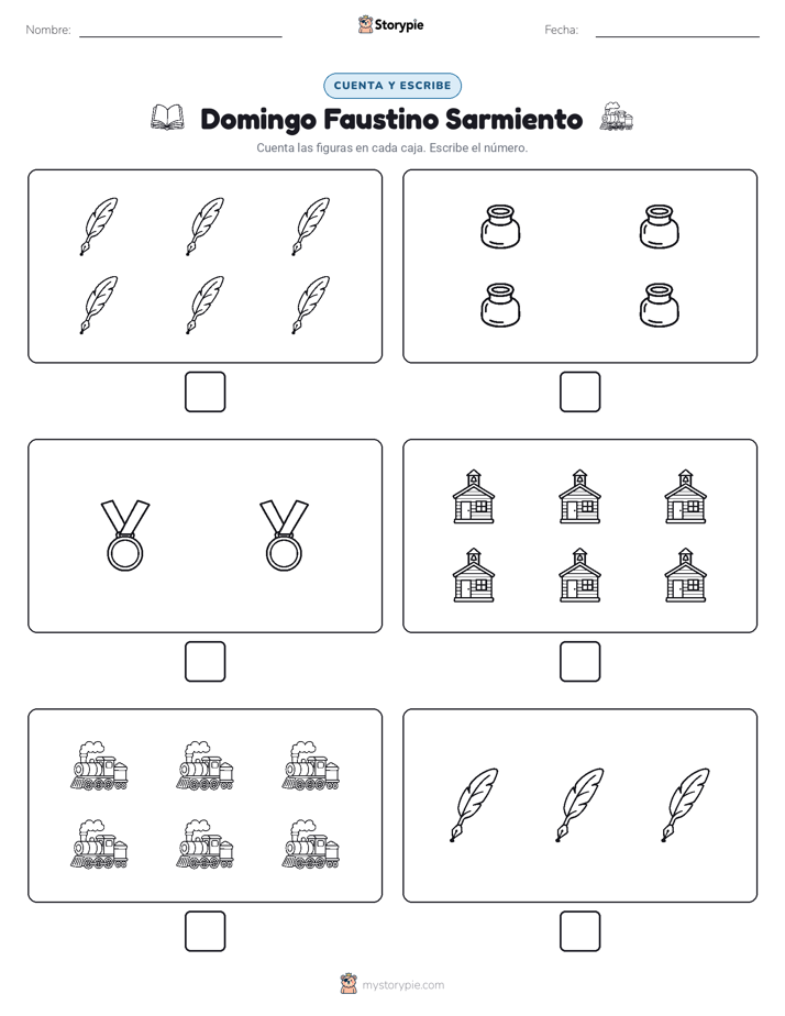 Cuenta y Escribe