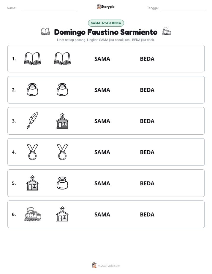 Sama atau Berbeda
