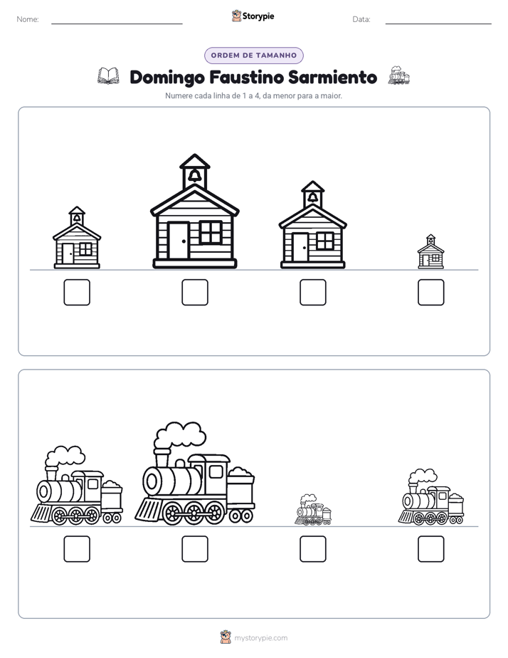 Ordem de Tamanho