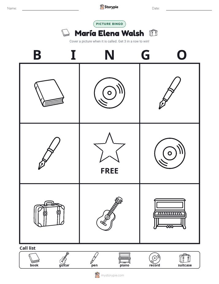 Picture Bingo