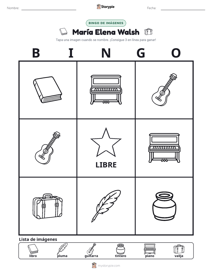 Bingo de Imágenes