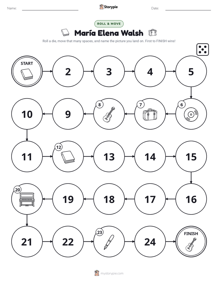Roll & Move Game
