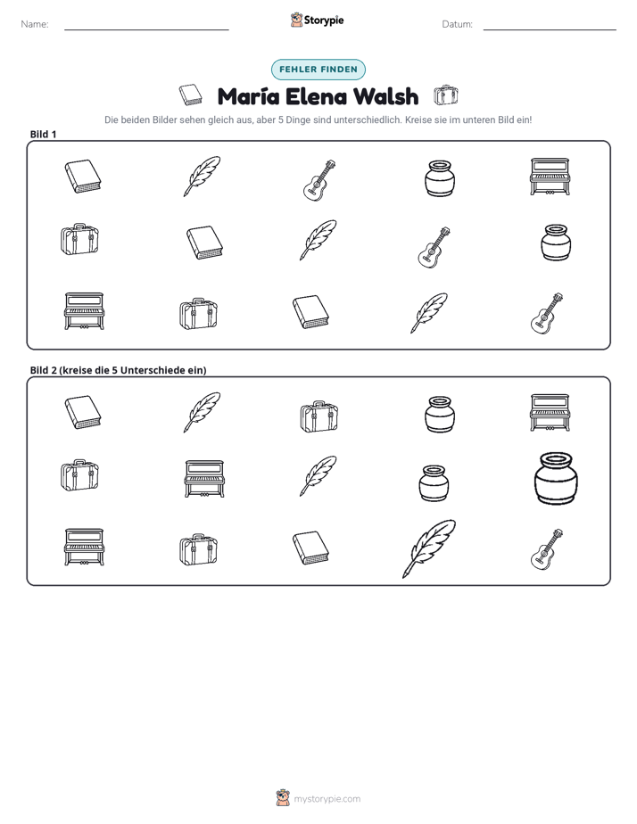 Finde den Unterschied