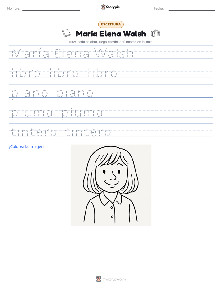 Práctica de Escritura