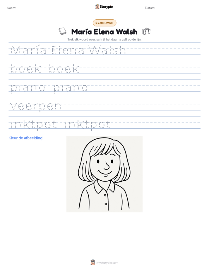 Schrijf Oefening