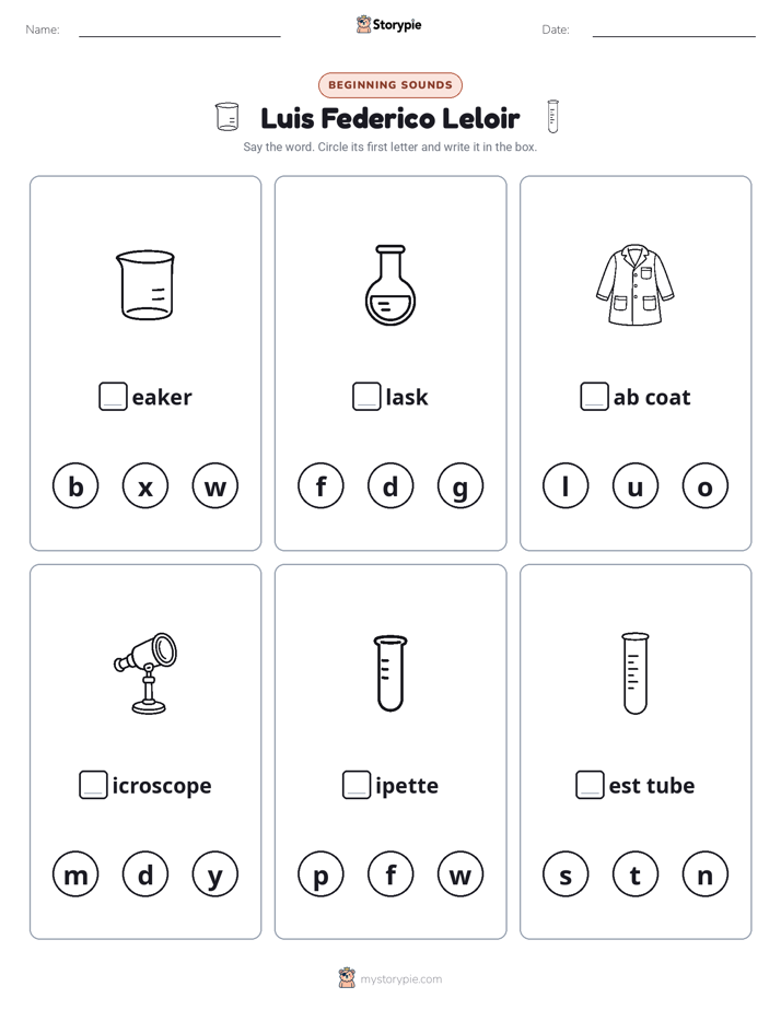 Beginning Sounds