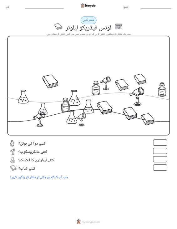 گنتی کا منظر
