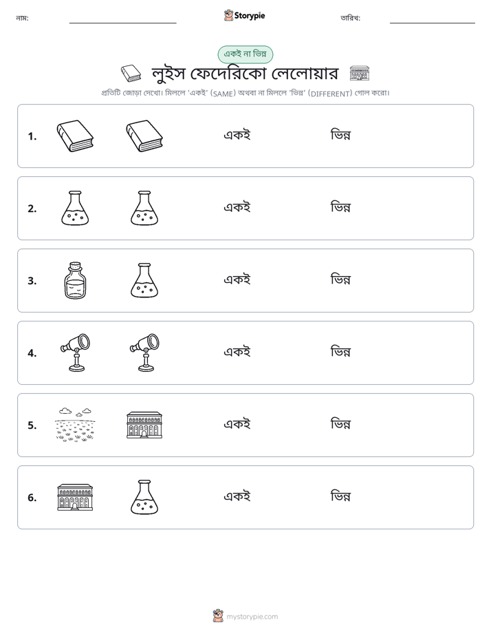 একই বা ভিন্ন
