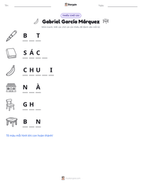 Xem trước tài liệu in sẵn Gabriel García Márquez