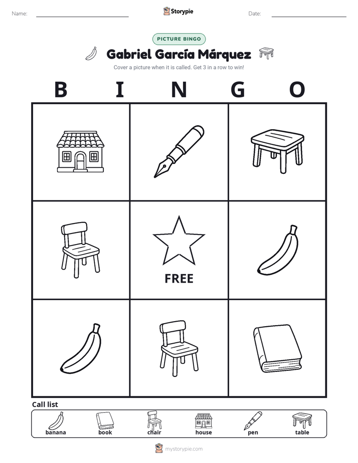 Picture Bingo