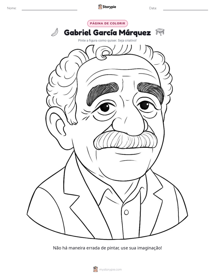 Página para colorir