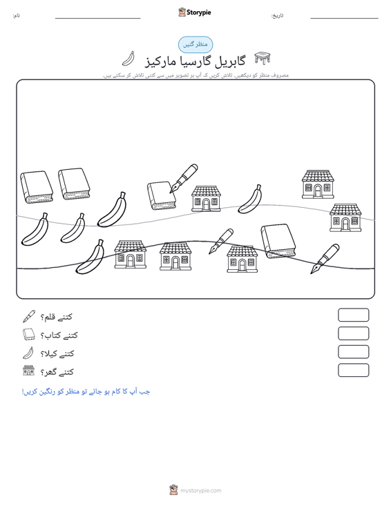 گنتی کا منظر