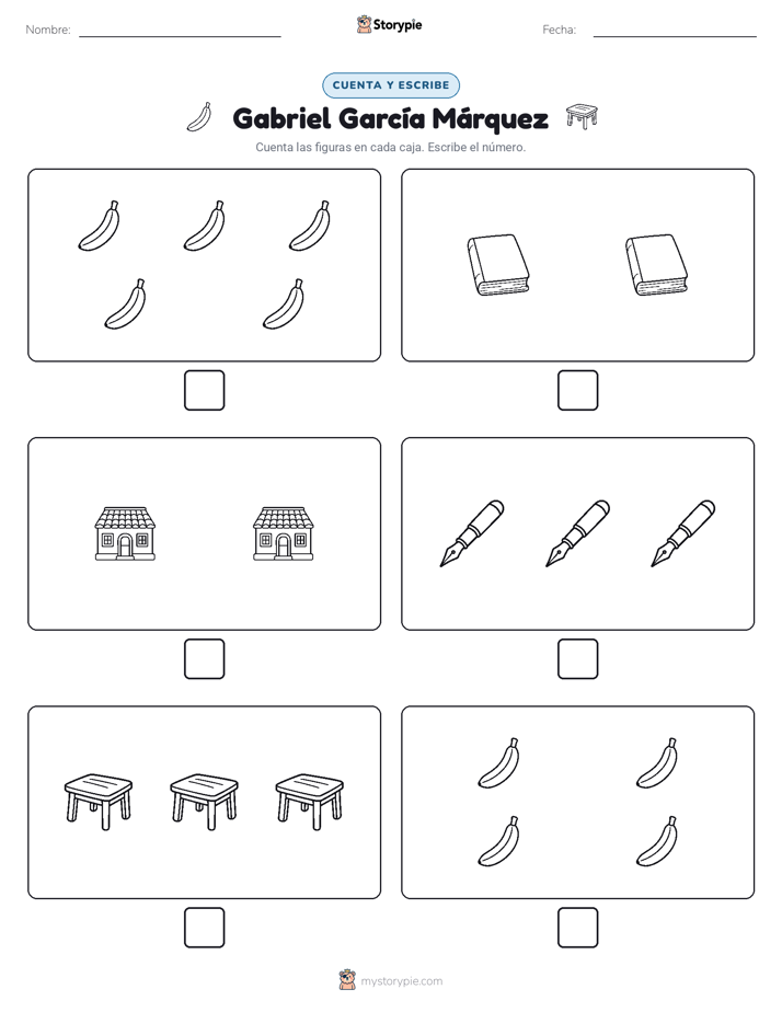 Cuenta y Escribe